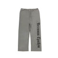 Kanye West Heavyweight Fleece Sweatpants – Grey / Cyrillic Logo