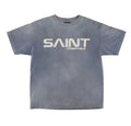 Saint Michael "SAINT POWERFORCE" Vintage T-Shirt - Grey-Blue