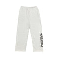 Kanye West Heavyweight Fleece Sweatpants – Grey / Cyrillic Logo