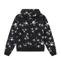 Saint Michael All-Over Skull Print Hoodie - Black