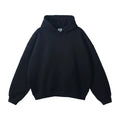Kanye West Minimalist Heavyweight Fleece Hoodie – Jet Black