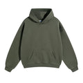 Kanye West Minimalist Heavyweight Fleece Hoodie – Olive Green