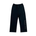 Kanye West Heavyweight Fleece Sweatpants – Black / Cyrillic Logo