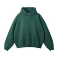 Kanye West Minimalist Heavyweight Fleece Hoodie – Forest Green