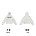 Kanye West Heavyweight Fleece Hoodie – Grey / Cyrillic Chest Logo