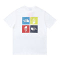 The North Face Quad Box Logo White T-Shirt